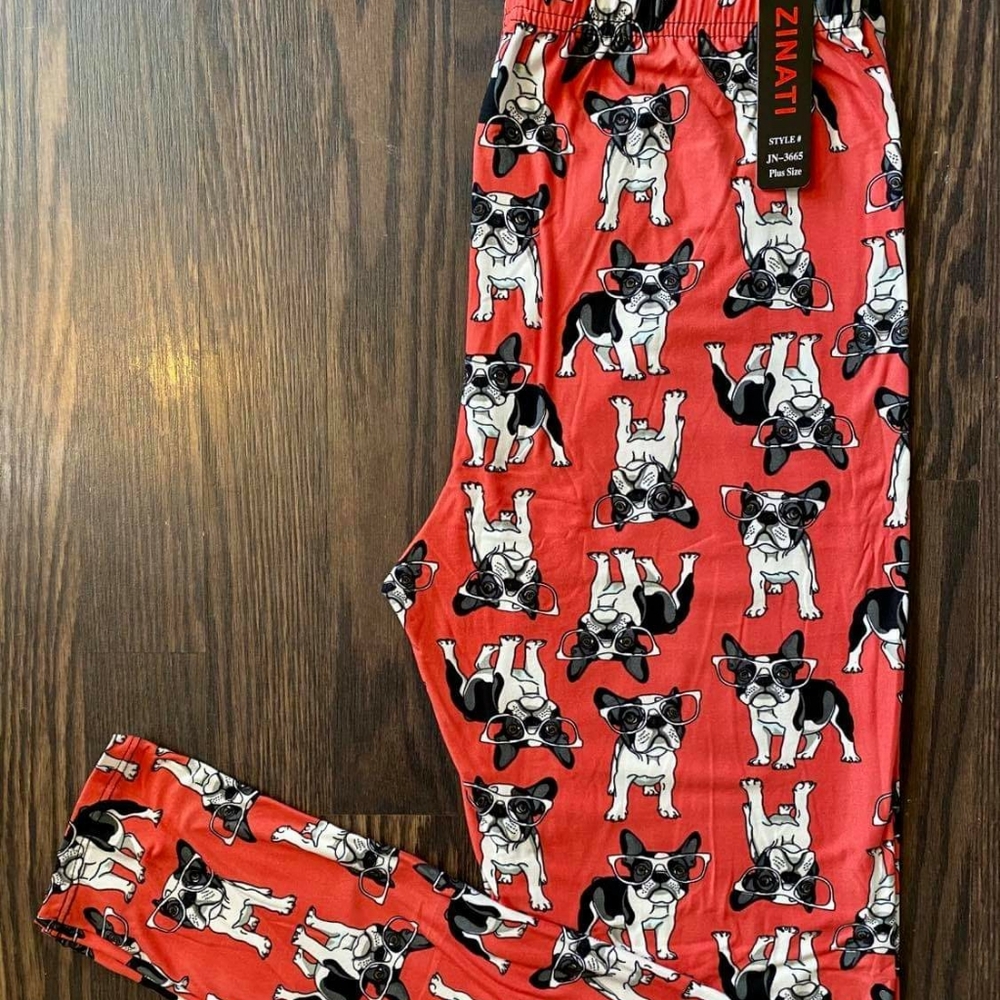 Plus ➕ French Bulldog Leggings